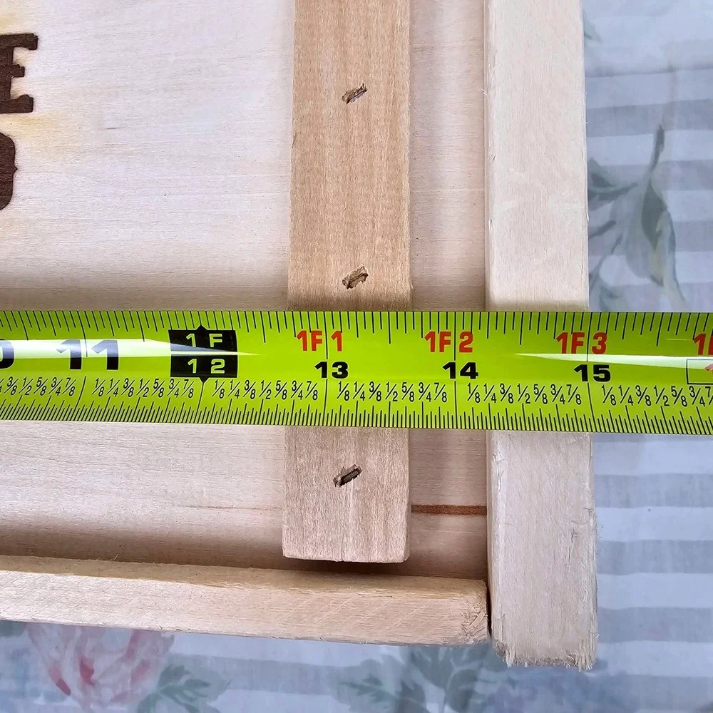 Tennessee Shine Co Wooden‎ Crate Storage Box Rope Handle